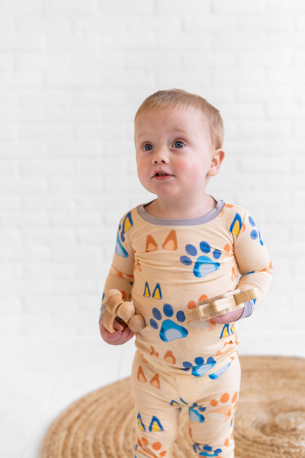 The Lottie Two Piece Set- Jams With Our Fave Blue Dog