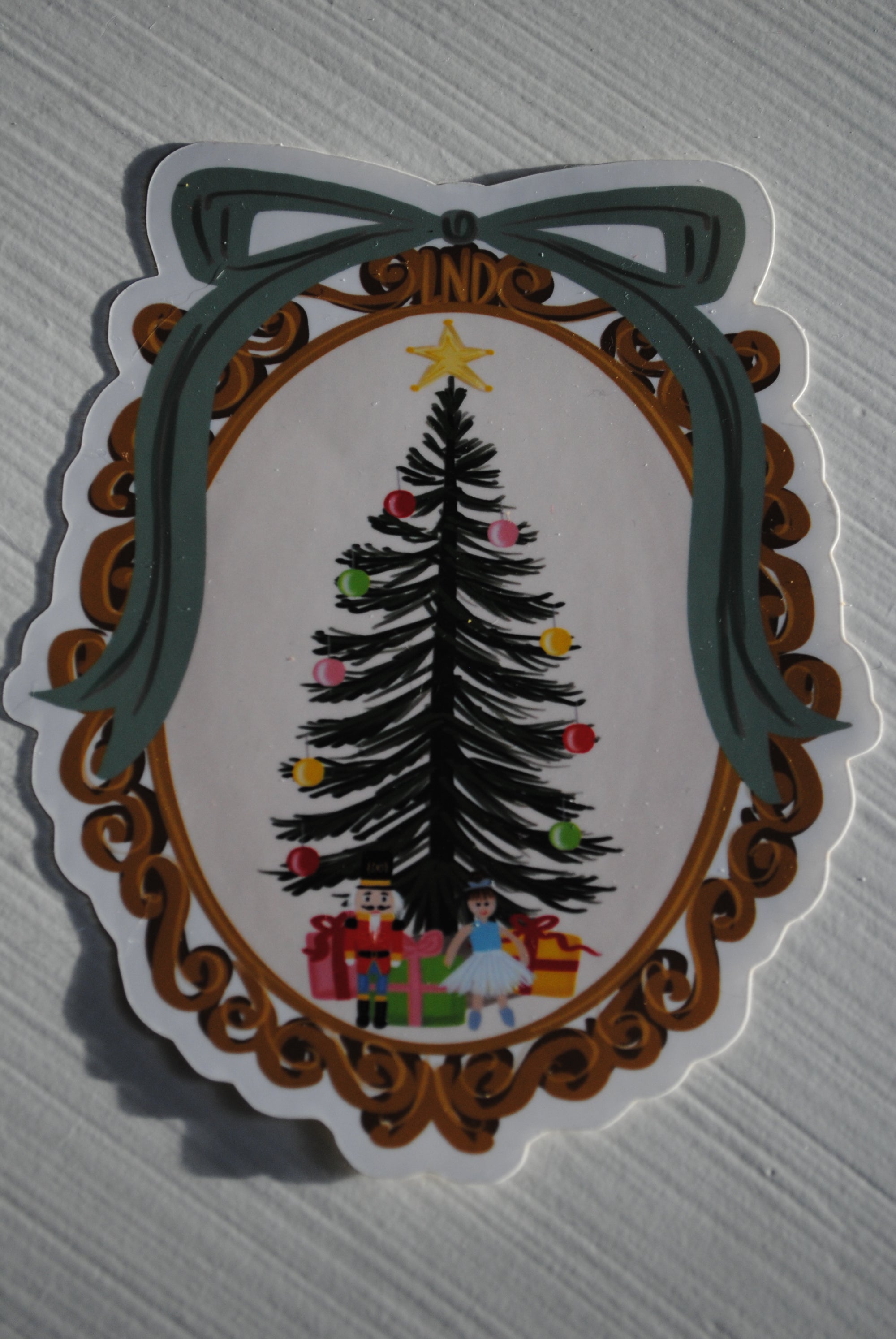 Extra Vintage Christmas Sticker- Single