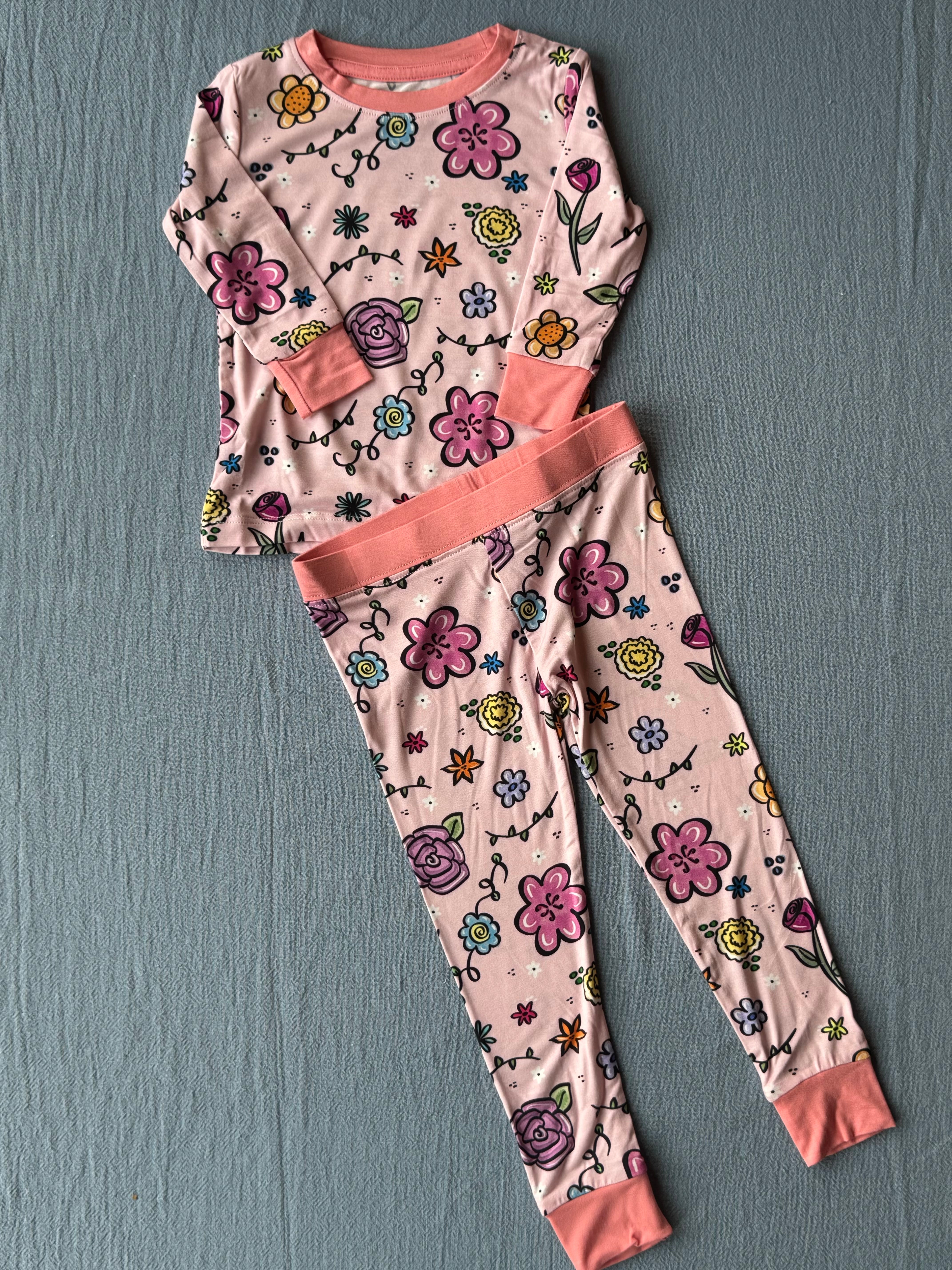 The Lottie Two Piece Set - Jams for The Flower Shop – Late Night